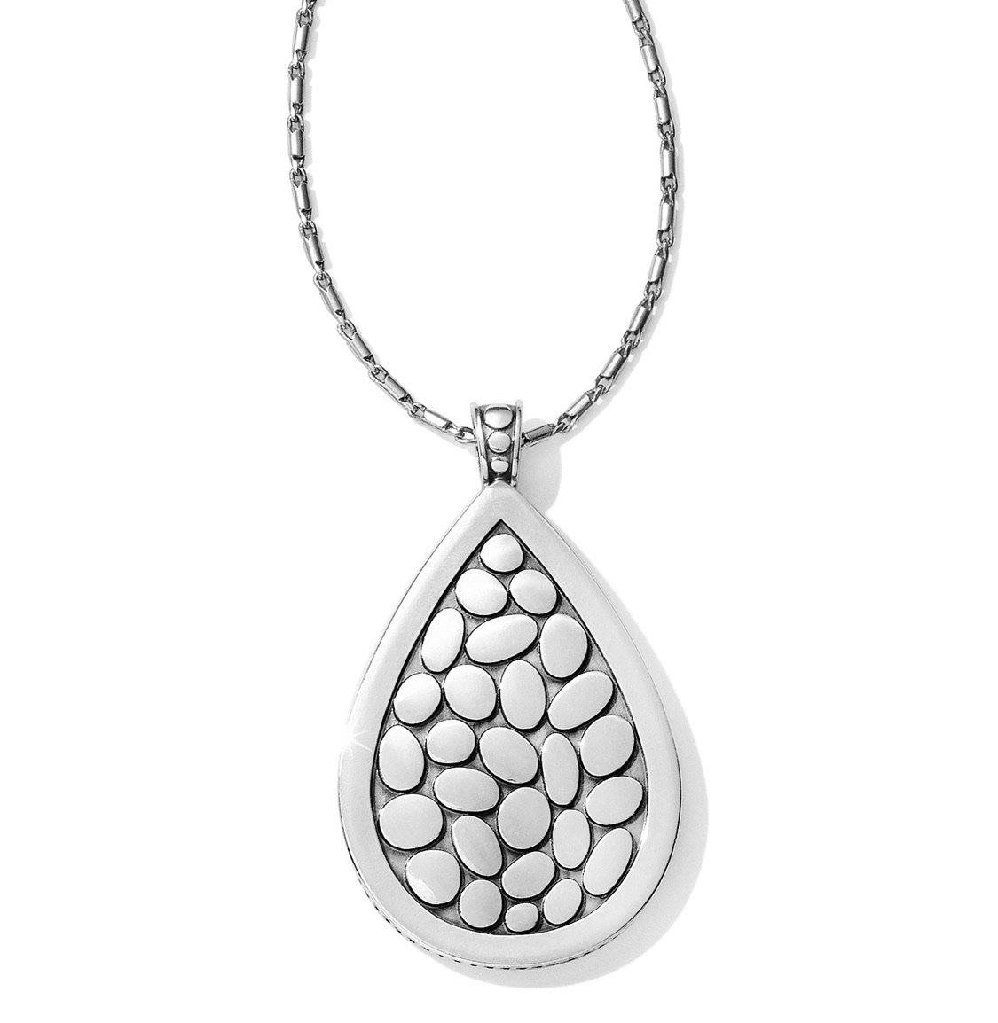 Pebble Teardrop Convertible Reversible Necklace JM1850 Necklaces Brighton