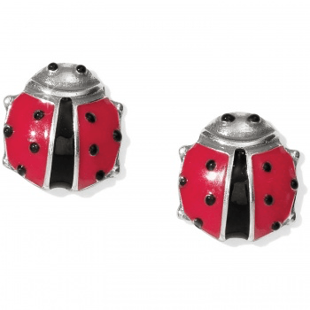 Spring Ladybug Mini Post Earrings J22113 Earrings Brighton