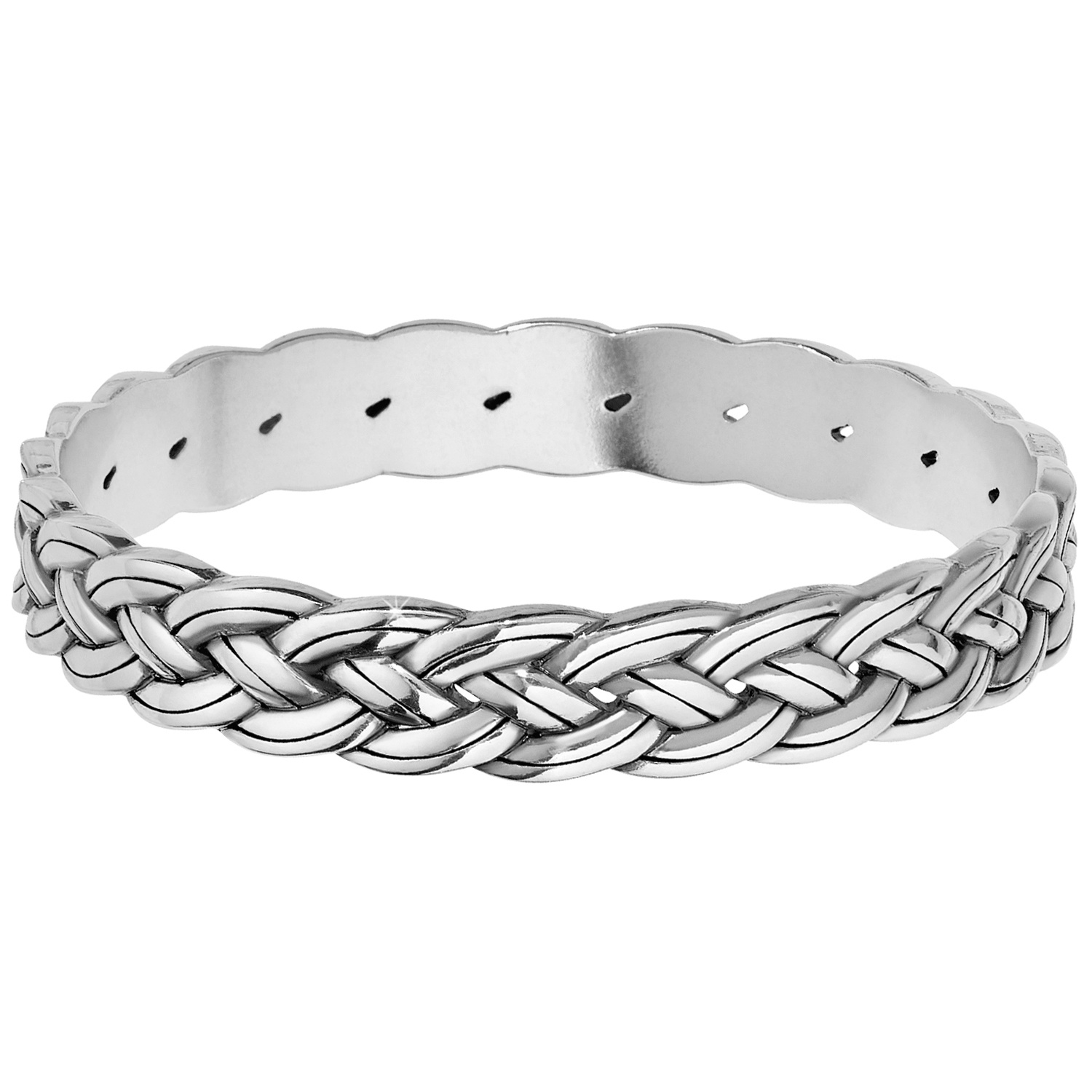 Interlok Woven Bangle JF5870 Bracelets Brighton
