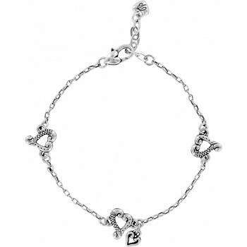 Tuscan Heart Anklet J90550 anklet Brighton