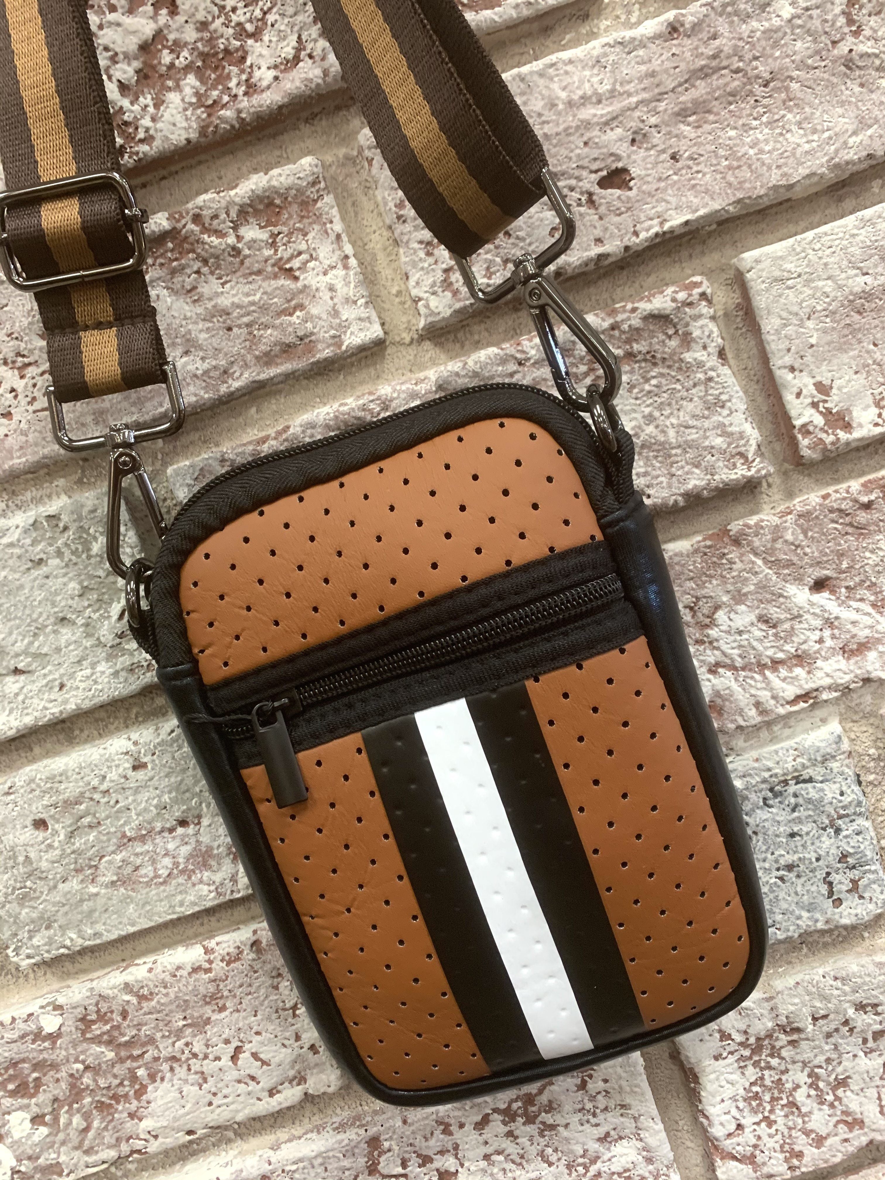 Callie Neoprene Cell Phone Crossbody phone organizer neo