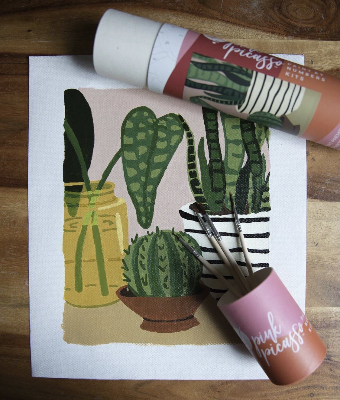 Pink Picasso Keep Growing Paint by Number Kit-PPK-MC-KG gift Pink Picasso