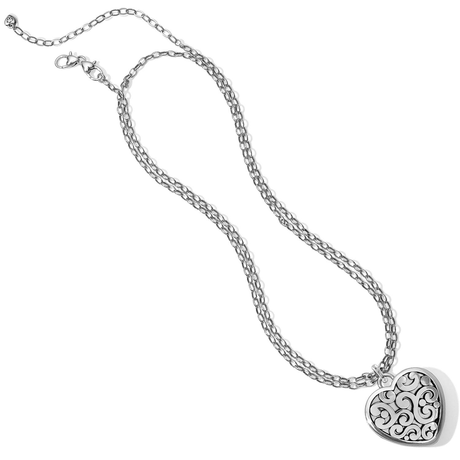 Contempo Convertible Locket Necklace Lockets Brighton