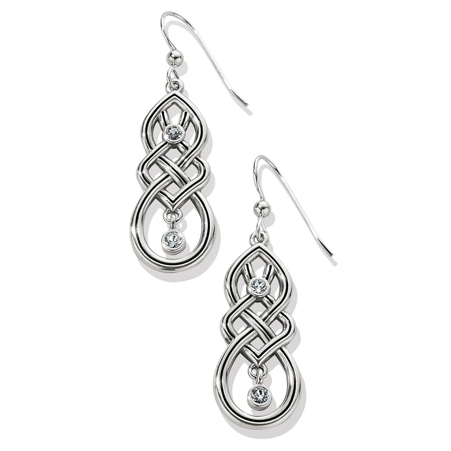 Interlok Cascade French Wire Earrings JA7851 Earrings brighton
