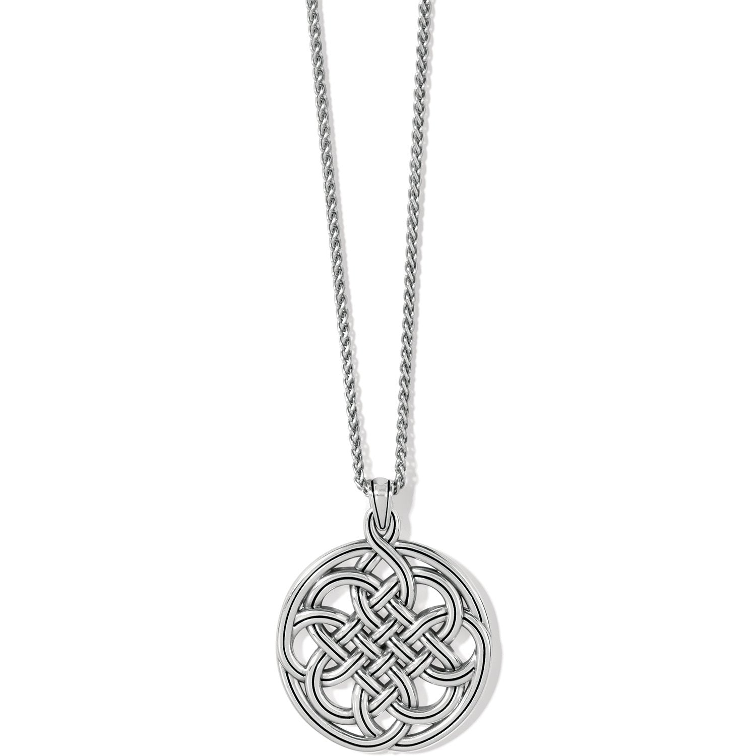 Interlok Medallion Necklace JM4030 Brighton
