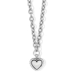 Pretty Tough Bold Heart Necklace - JM6670