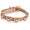 Roped Heart Braid Bandit Bracelet - 07476B