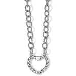 Mabel Heart Charm Holder Necklace - JM6270