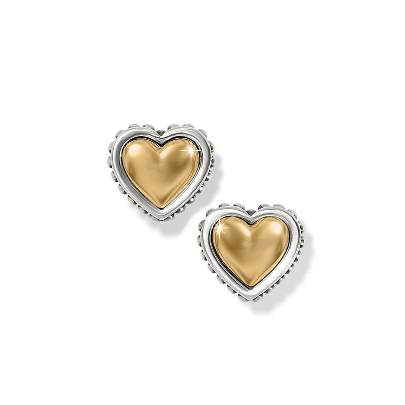 Pretty Tough Petite Heart Post Earrings - JA9920