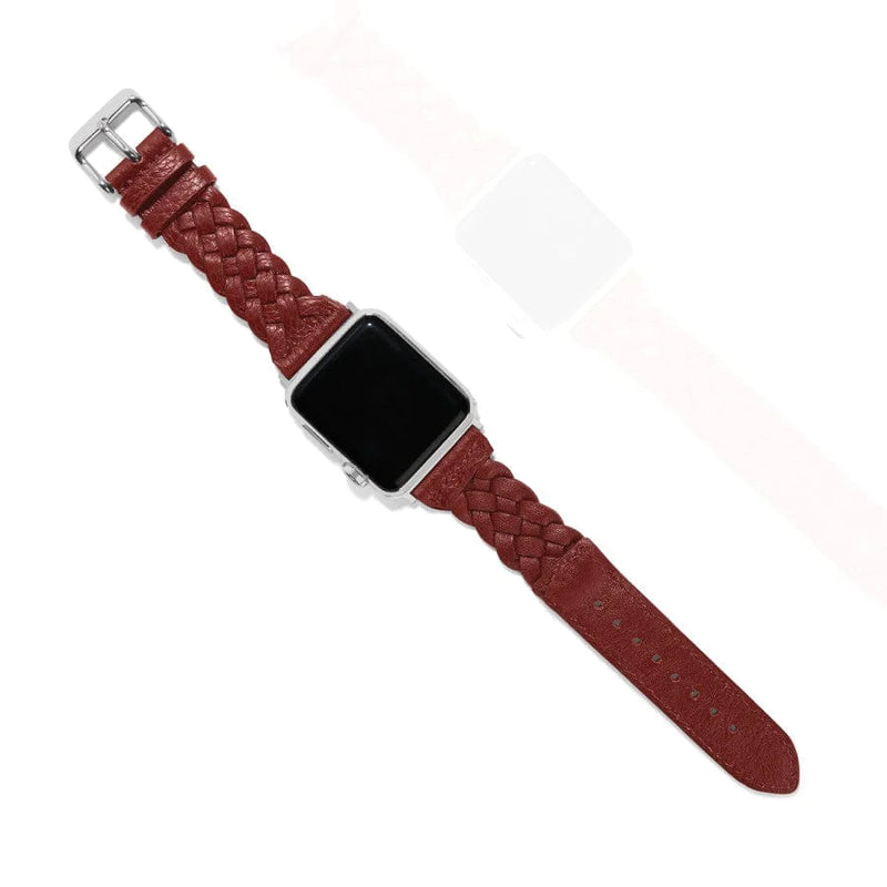 Sutton Braided Leather Watch Band - W2042G