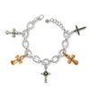 Majestic Cross Charm Bracelet - JF0115