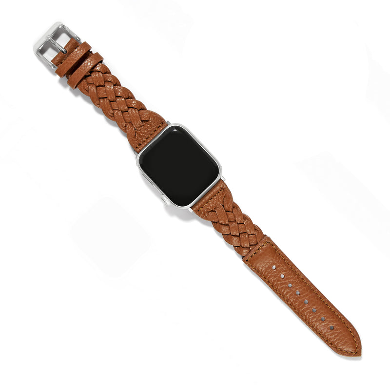 Sutton Braided Leather Watch Band - W2042B