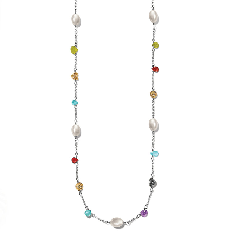 Eye Candy Pearl Long Necklace - J48212