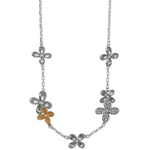 Everbloom Petals Two Tone Necklace - JM7464