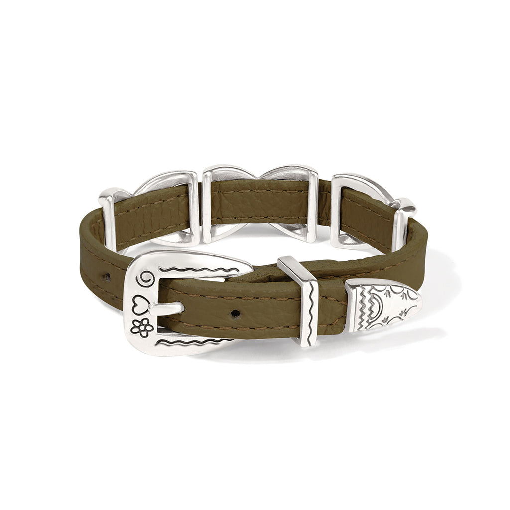 Kriss Kross Etched Bandit Bracelet - 07903G