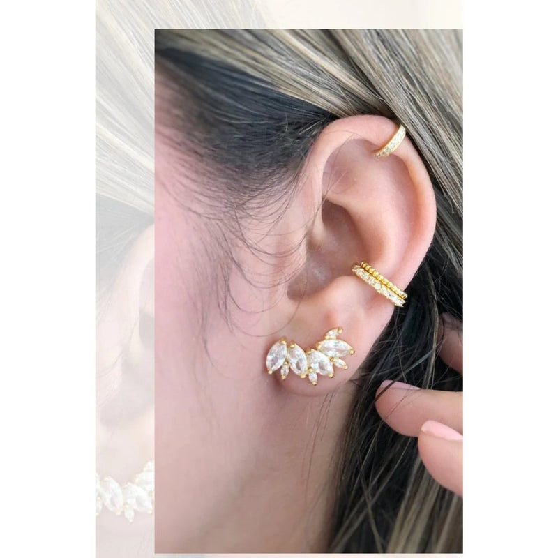 Marley Ear Crawler - Sahira Jewelry Design