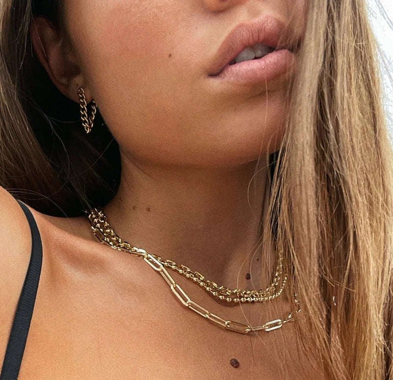Jamie Chain Earrings - Sahira Jewelry Design