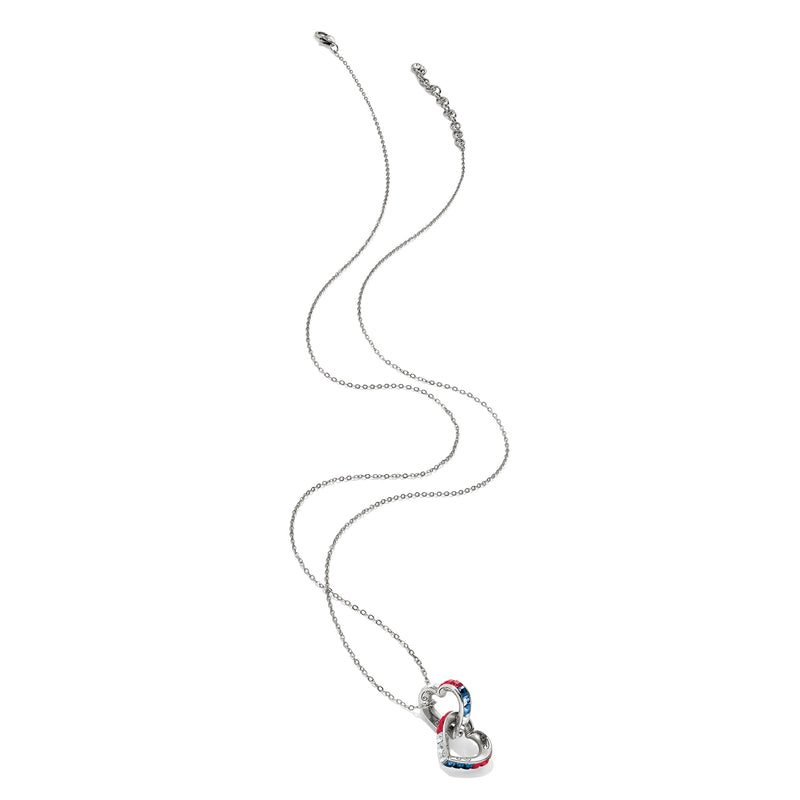 Spectrum Hearts Long Necklace - JL7113