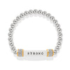 Meridian Strong Two Tone Stretch Bracelet - JF0186