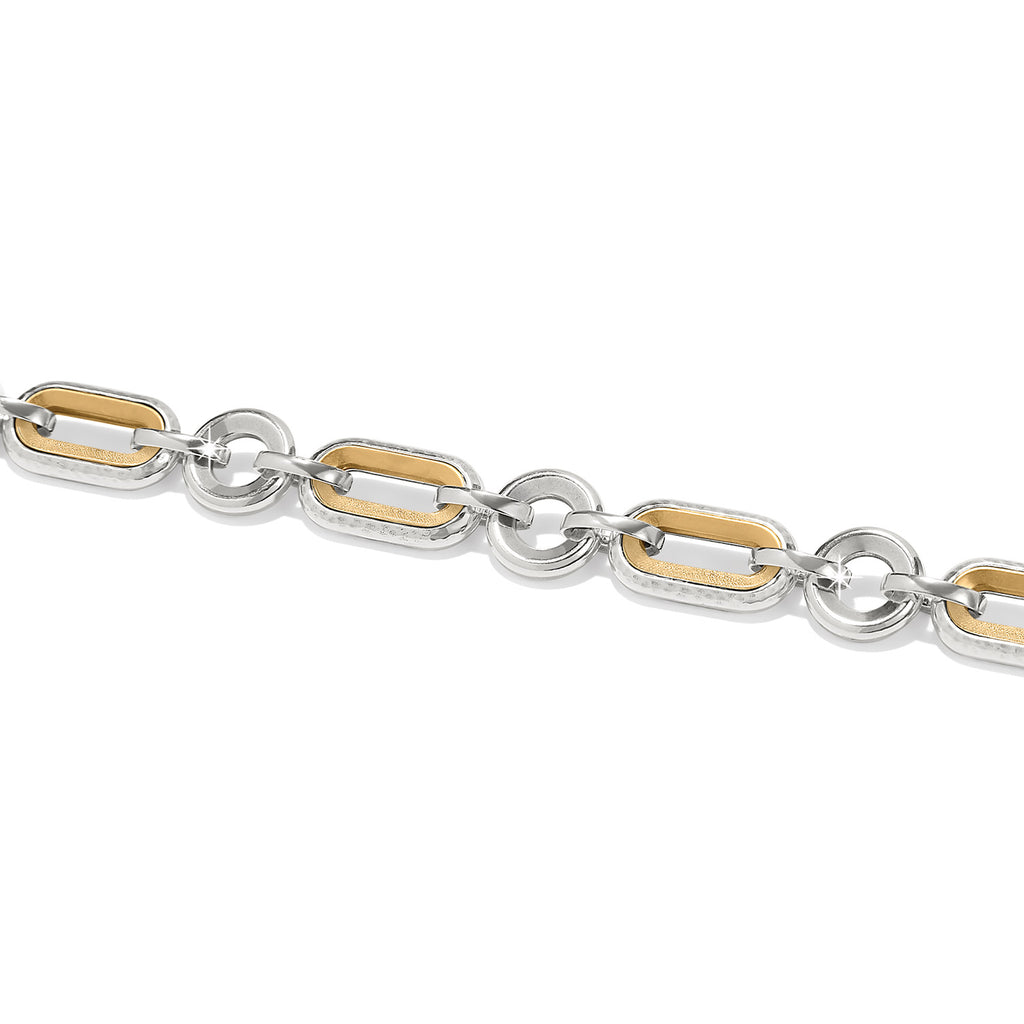 Medici Two Tone Link Bracelet - JF0177