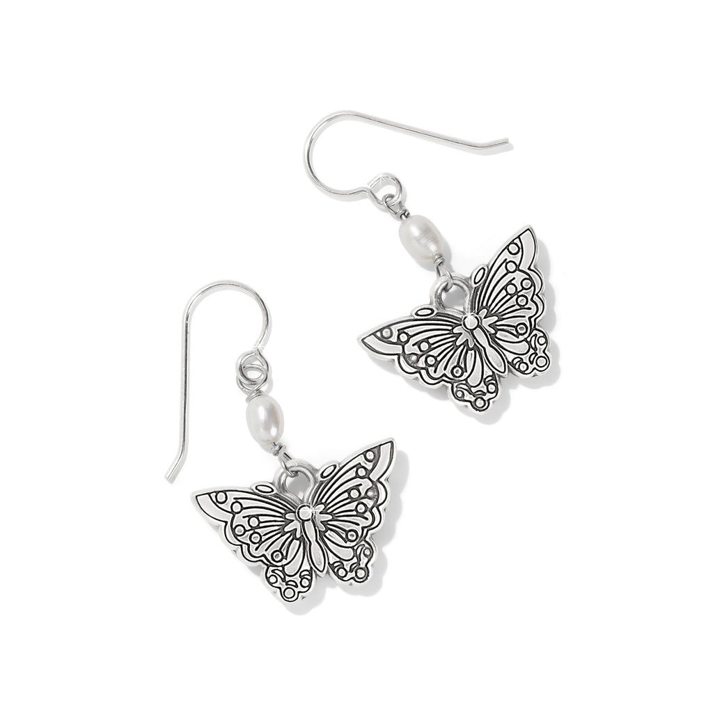 Kyoto In Bloom Butterfly French Wire Earrings - JA9961