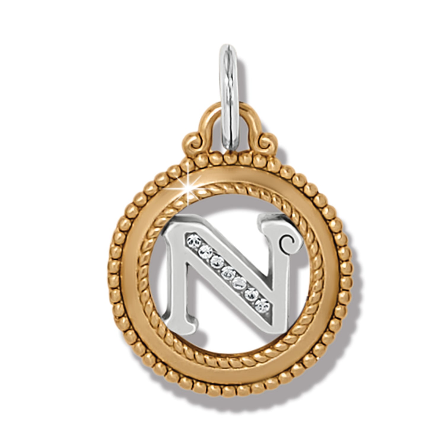 ABC Monogram N Charm