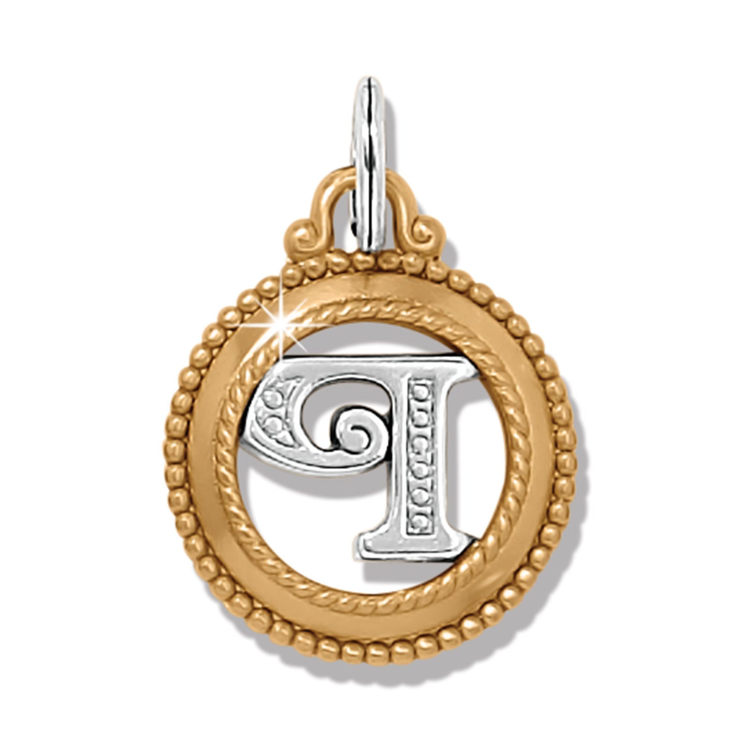 ABC Monogram P Charm
