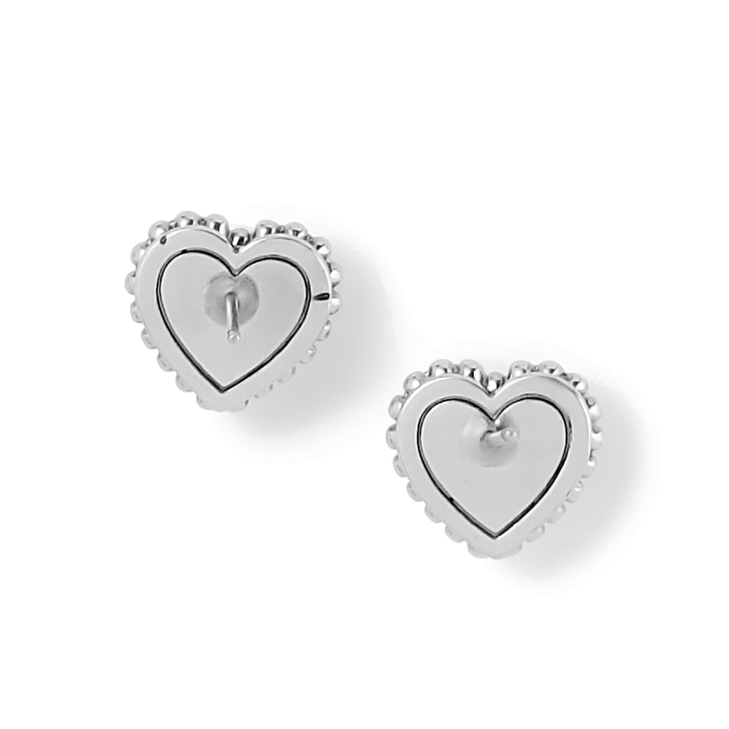 Pretty Tough Petite Heart Post Earrings JA9872