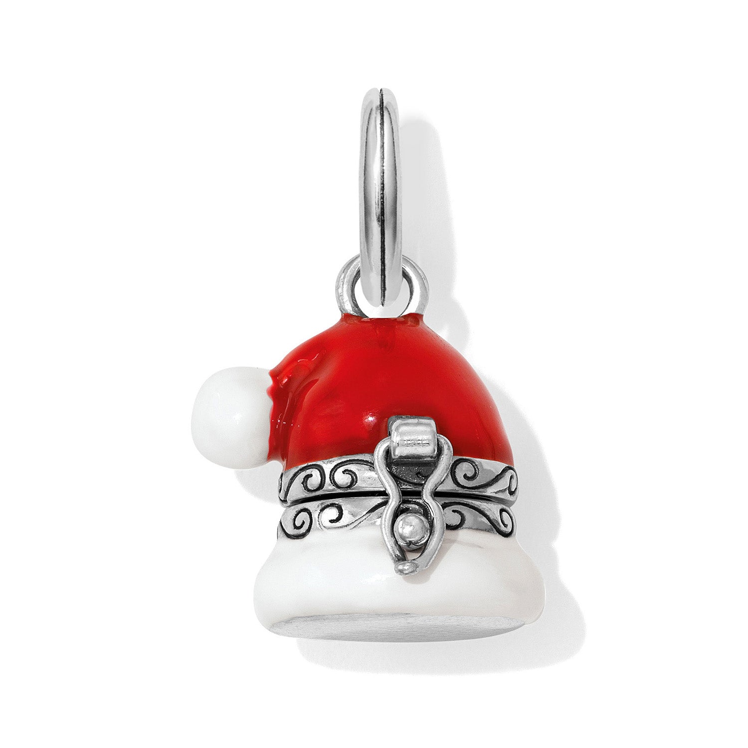 Santa's Surprise Hat Charm
