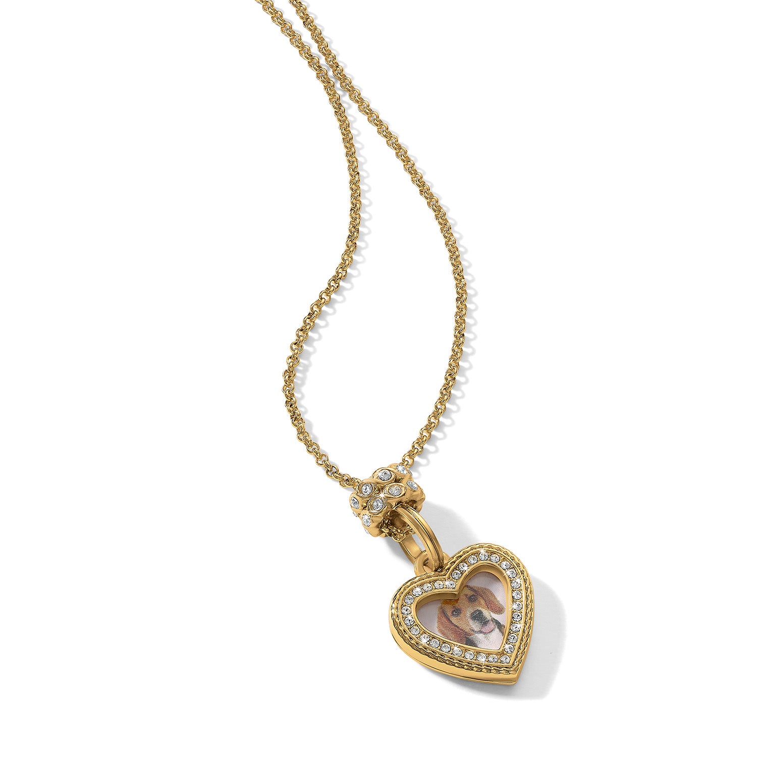 Memento Heart Photo Charm