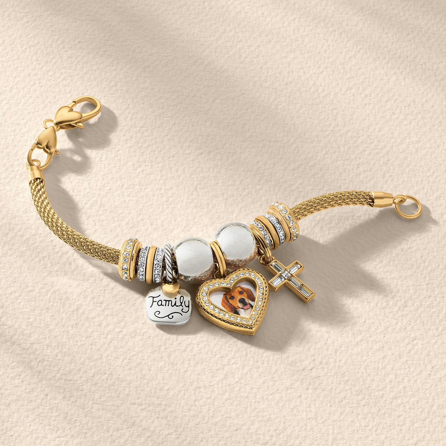 Memento Heart Photo Charm