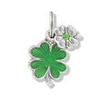 Double Shamrock Charm