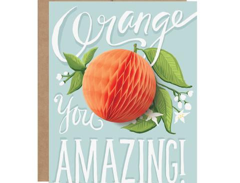 Orange You Amazing cards Johnathan Michael's Boutique 
