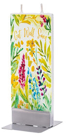 Get Well Soon Floral Hand Painted Flaytz Candle Apparel & accessories Flaytz Candle 