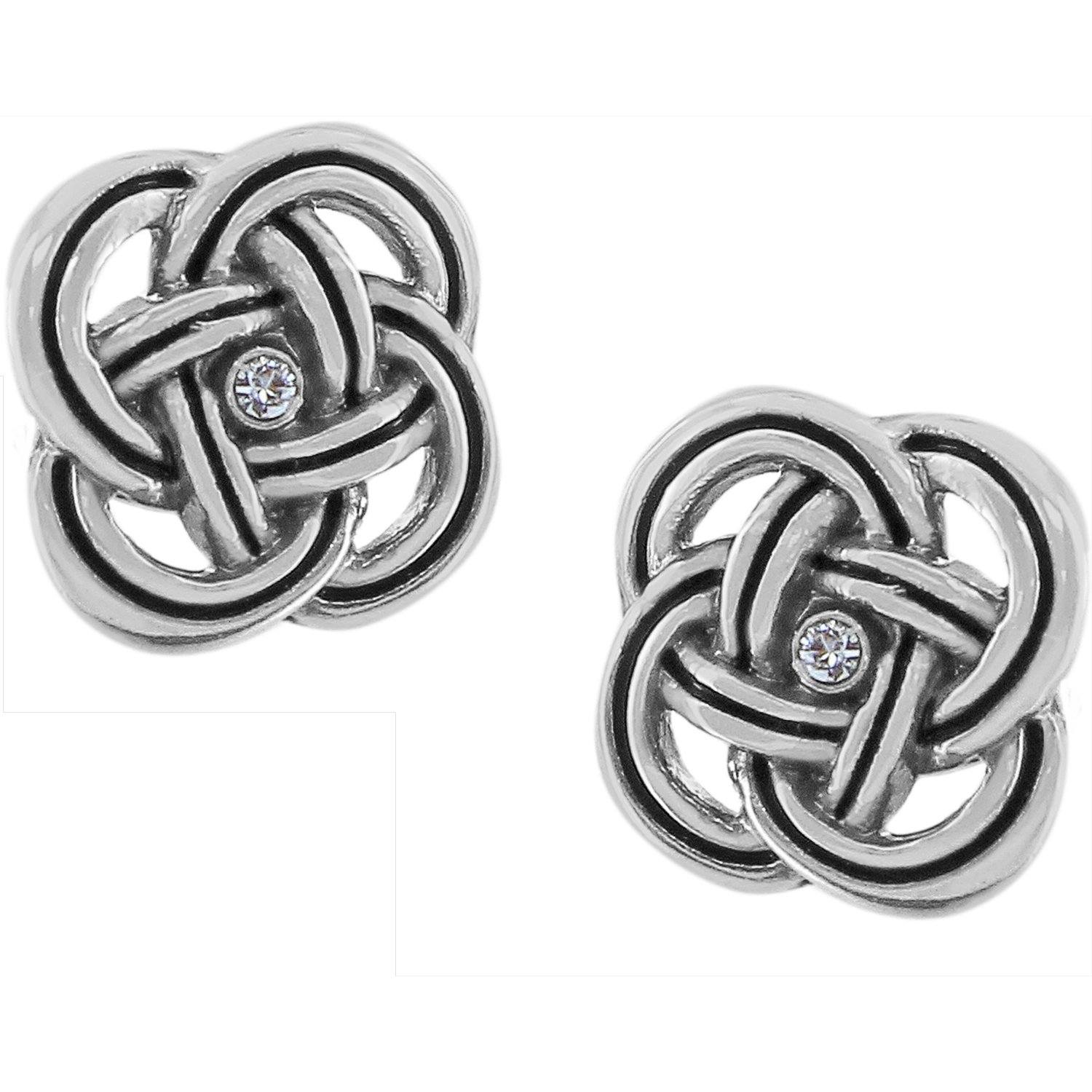 Interlok Knot Post Earrings JA3600 Earrings Brighton 