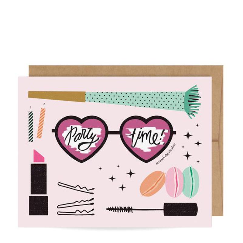 Party Time Scratch-off Card cards Johnathan Michael's Boutique 