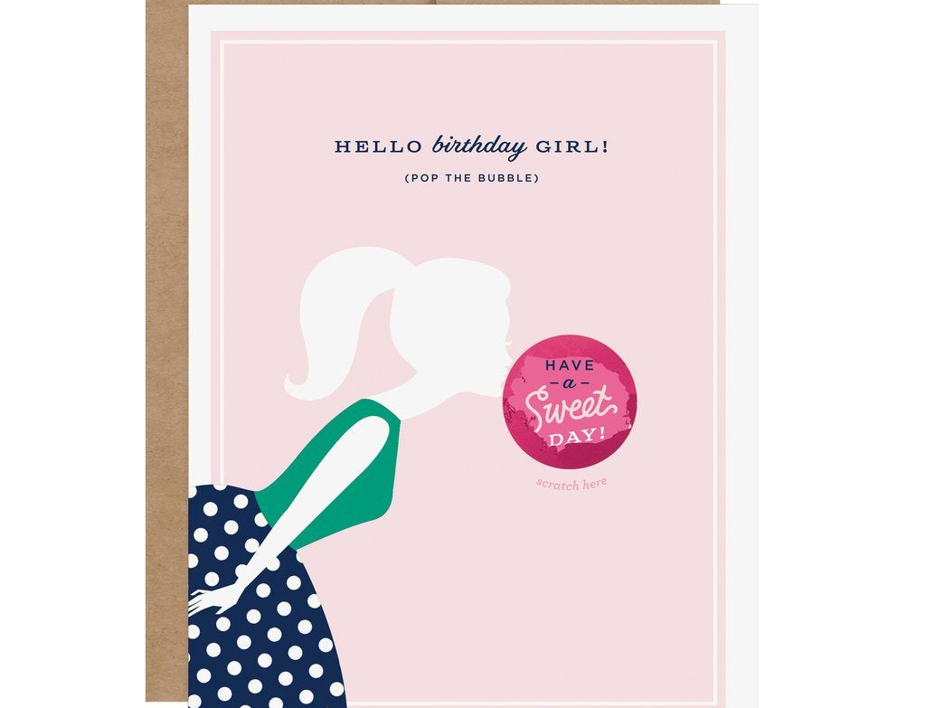 Hello Birthday Girl! cards Johnathan Michael's Boutique 