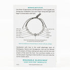 Wake Up and Pray Meditation Bracelet - Hematite My Saint My Hero 