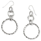 Pebble Rings French Wire Earrings JA4700 Brighton 