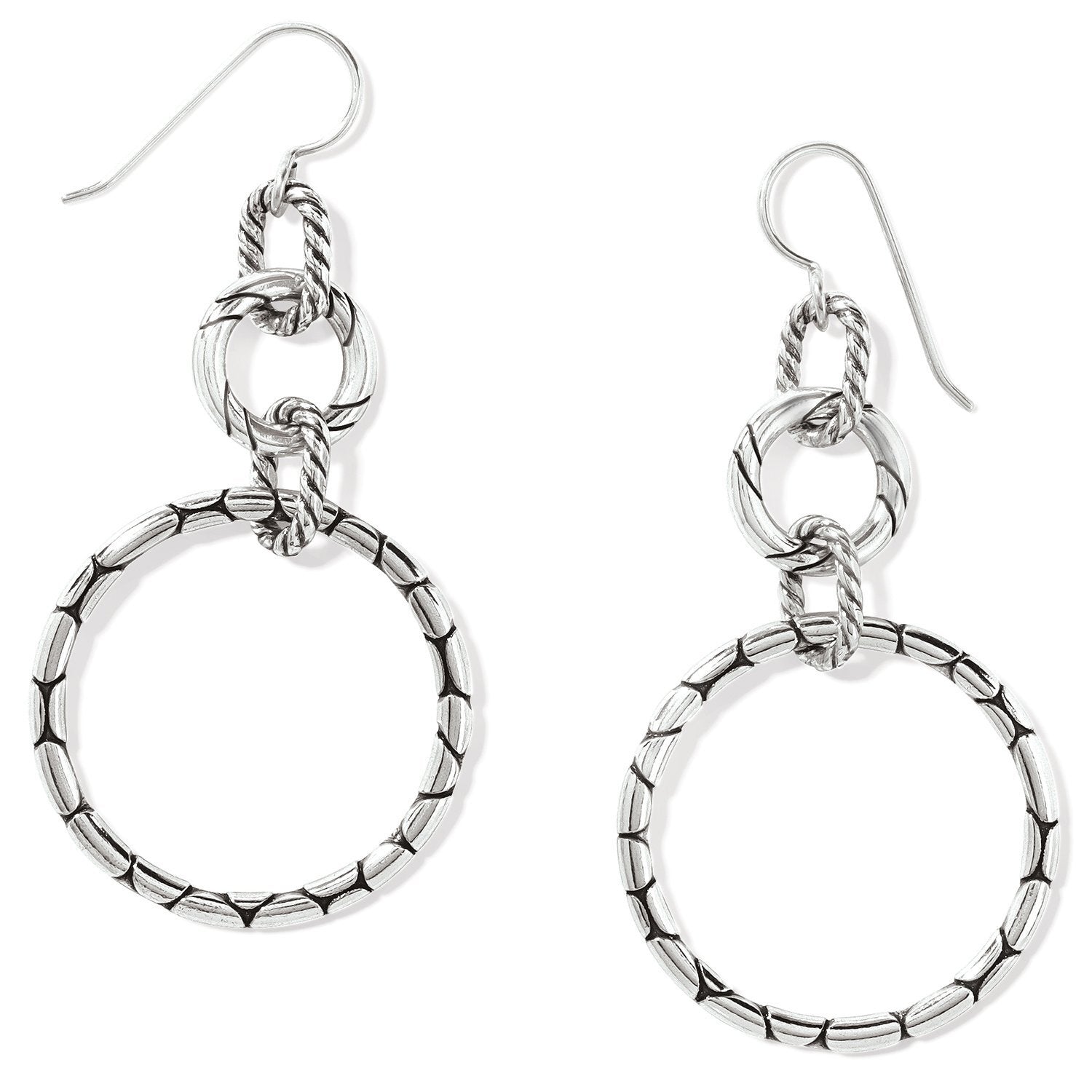 Pebble Rings French Wire Earrings JA4700 Brighton 