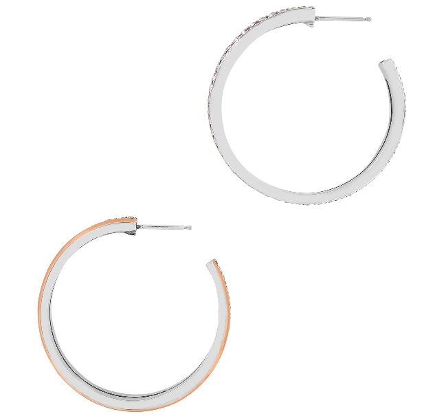 Neptune's Rings Duo Large Hoop Earrings JA5892 Earrings Brighton 