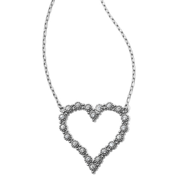 Twinkle Splendor Heart Necklace JM0951 Necklaces Brighton 