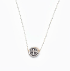 Benedictine Petite Necklace - Silver My Saint My Hero 