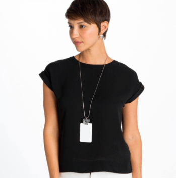 Contempo Heart Badge Clip JN3040 Badge clip Brighton 