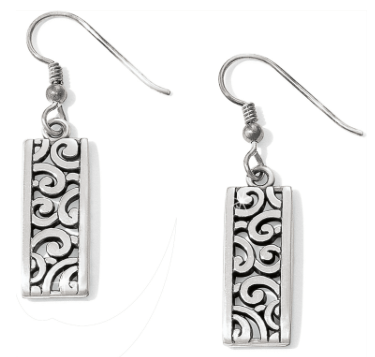 Deco Lace French Wire Earrings J13120 Earrings Brighton 