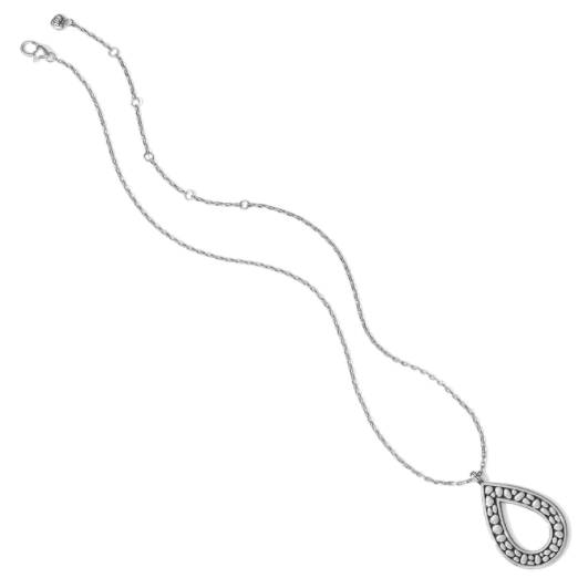 Pebble Open Teardrop Necklace JM1840 Necklaces Brighton 