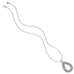 Pebble Open Teardrop Necklace JM1840 Necklaces Brighton 