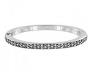 Diamond Hinged Bangle JB0392 Bracelets Brighton 