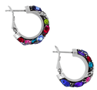 Trust Your Journey Hoop Earrings JA4773 Earrings Brighton 