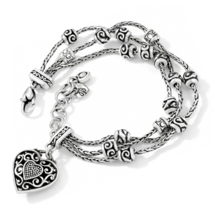 Reno Heart Bracelet J34682 Bracelets Brighton 